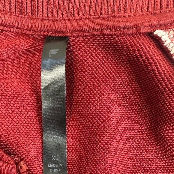 Fabletics The Year Round Terry Team Jacket size Extra Large - Picture 3 of 3